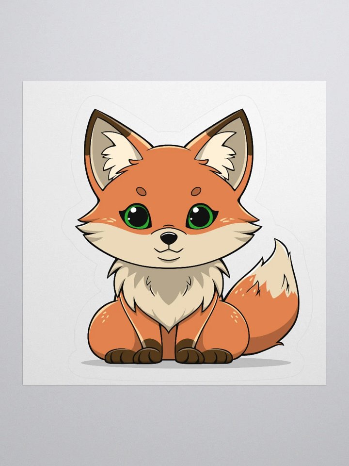 Cute Foxxo Sticker product image (2)