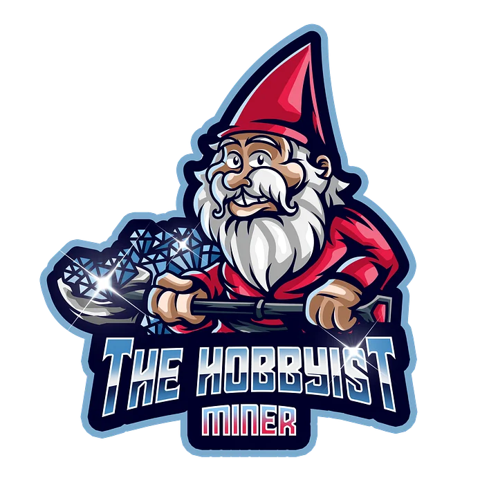 The Hobbyist Miner Gnome Die-Cut Sticker product image (1)