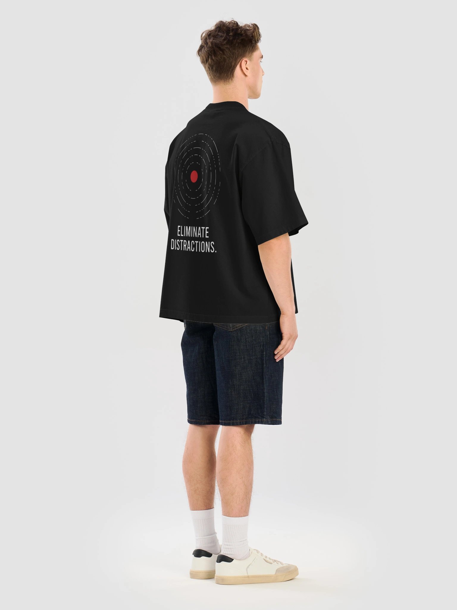 Eliminate Distractions. - Heavyweight Oversized Tee product image (8)