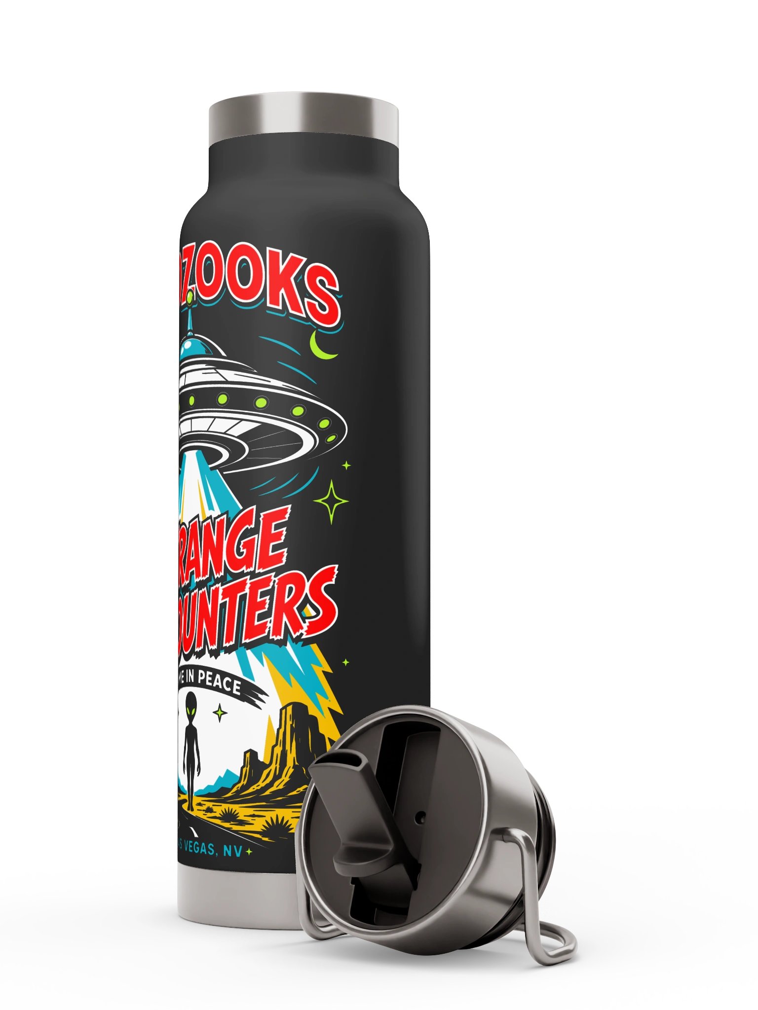 Strange Encounters Insulated Bottle with Straw Lid product image (4)