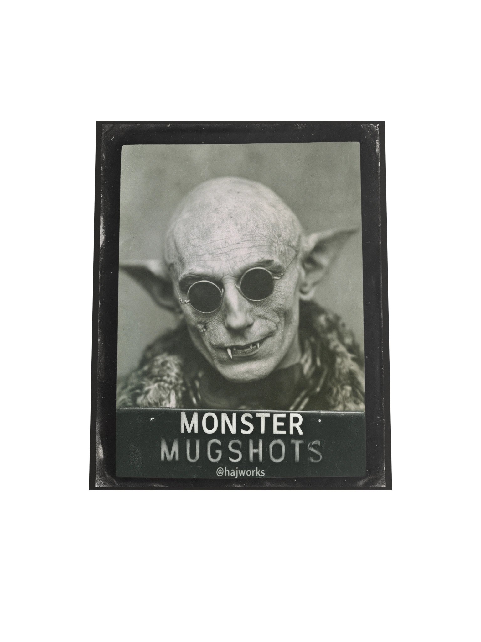 Monster Mugshots No. 002 — Matte Art Print product image (4)
