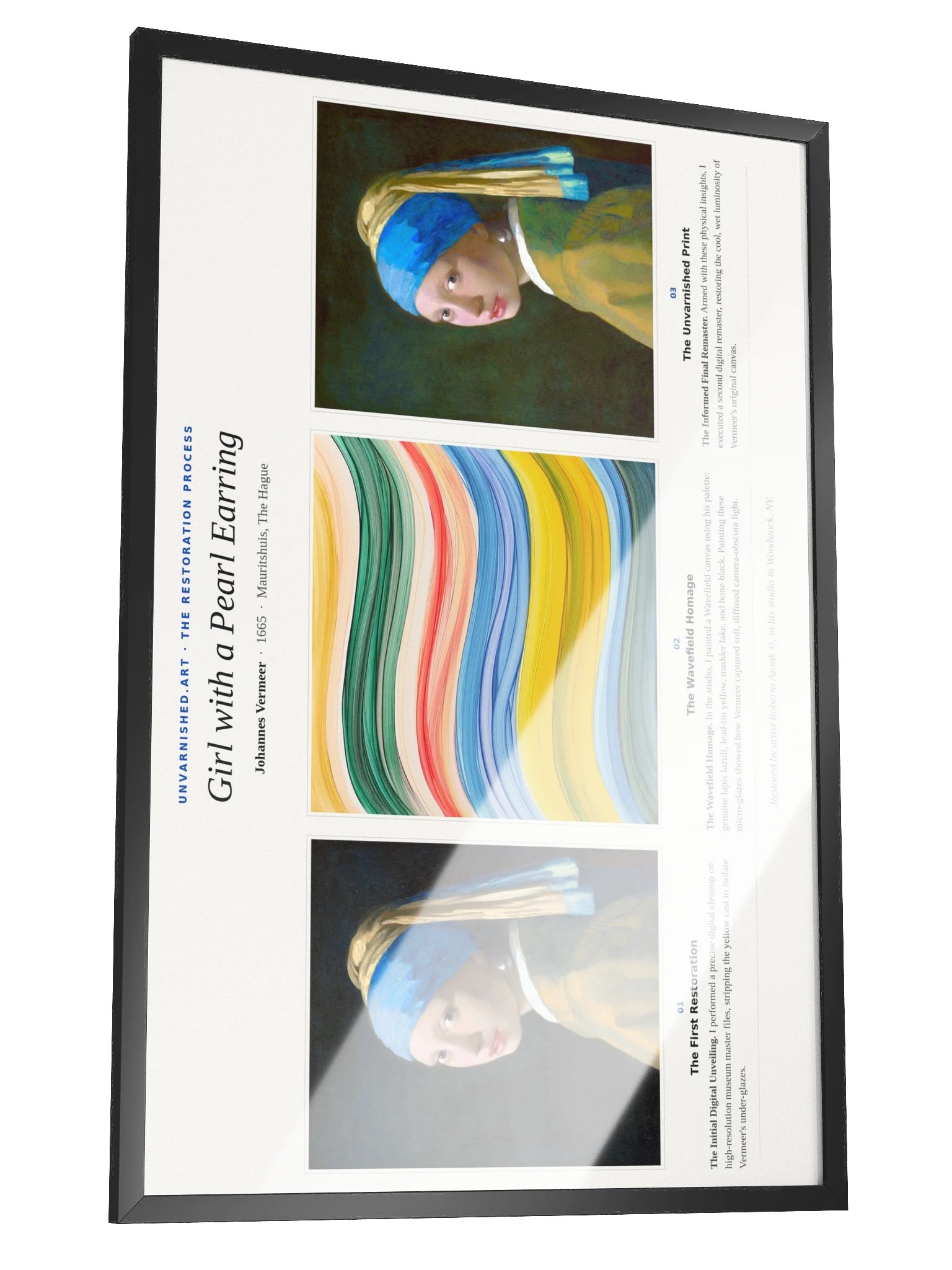 Girl with a Pearl Earring — Framed Process Poster product image (2)