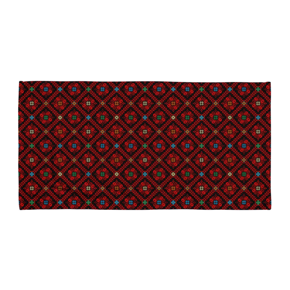 Red Tatreez Towel product image (2)