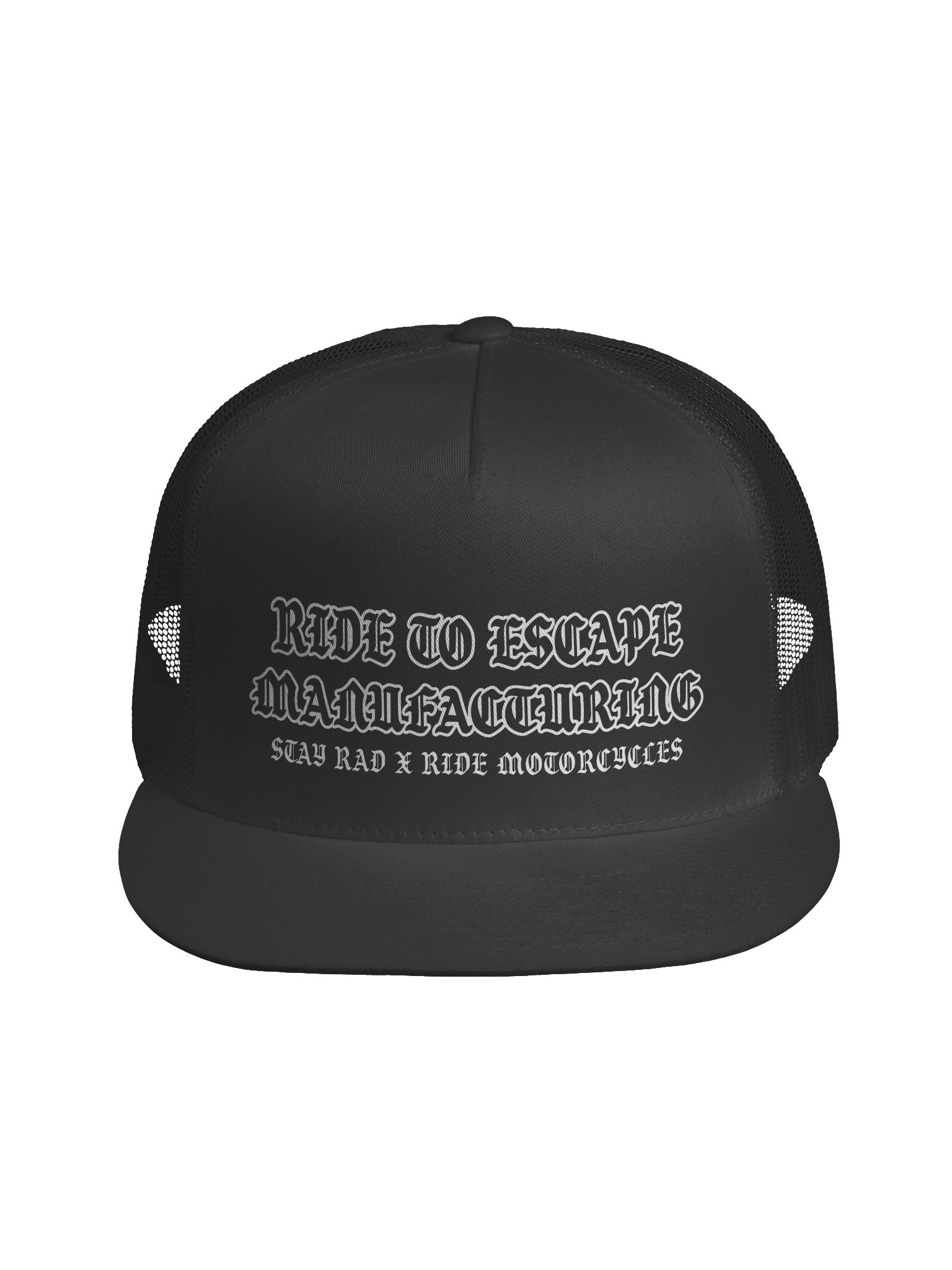 STAY RAD X RIDE MOTORCYCLES SNAP BACK TRUCKER product image (1)