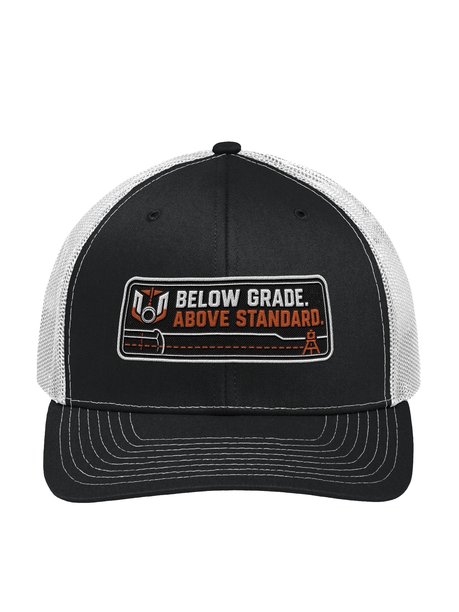 Below Grade. Above Standard. Trucker Hat product image (1)