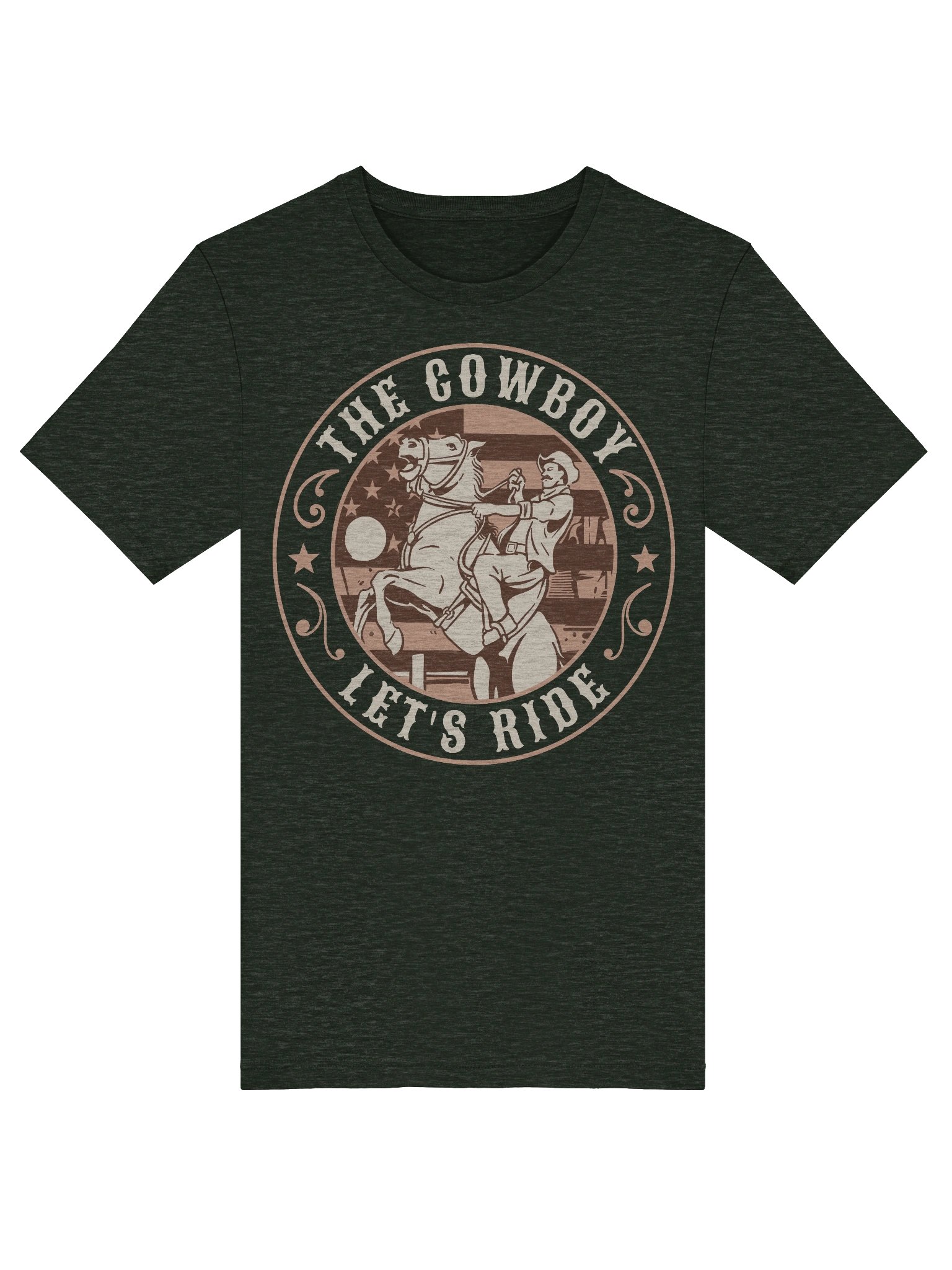 Let's Ride: A Western T-Shirt for Every Cowboy at Heart product image (5)