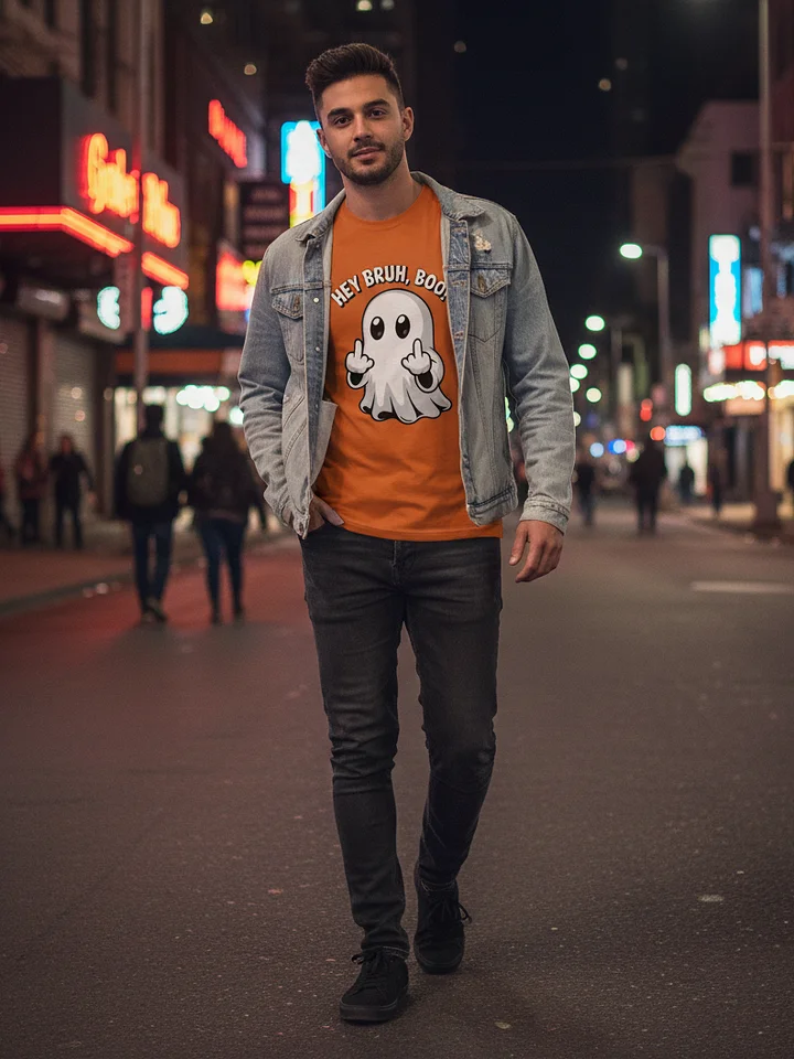Hey Bruh, Boo! T-Shirt - Hein Signature Studios product image (1)