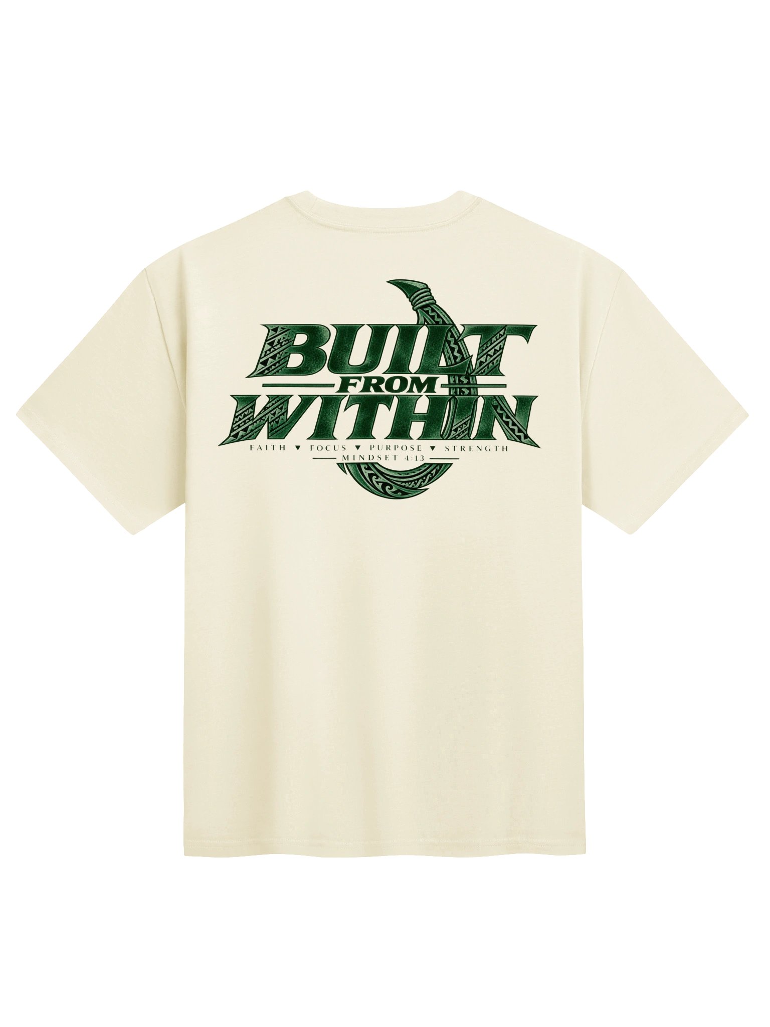 Mndset Built Within Heavy T-shirt product image (2)