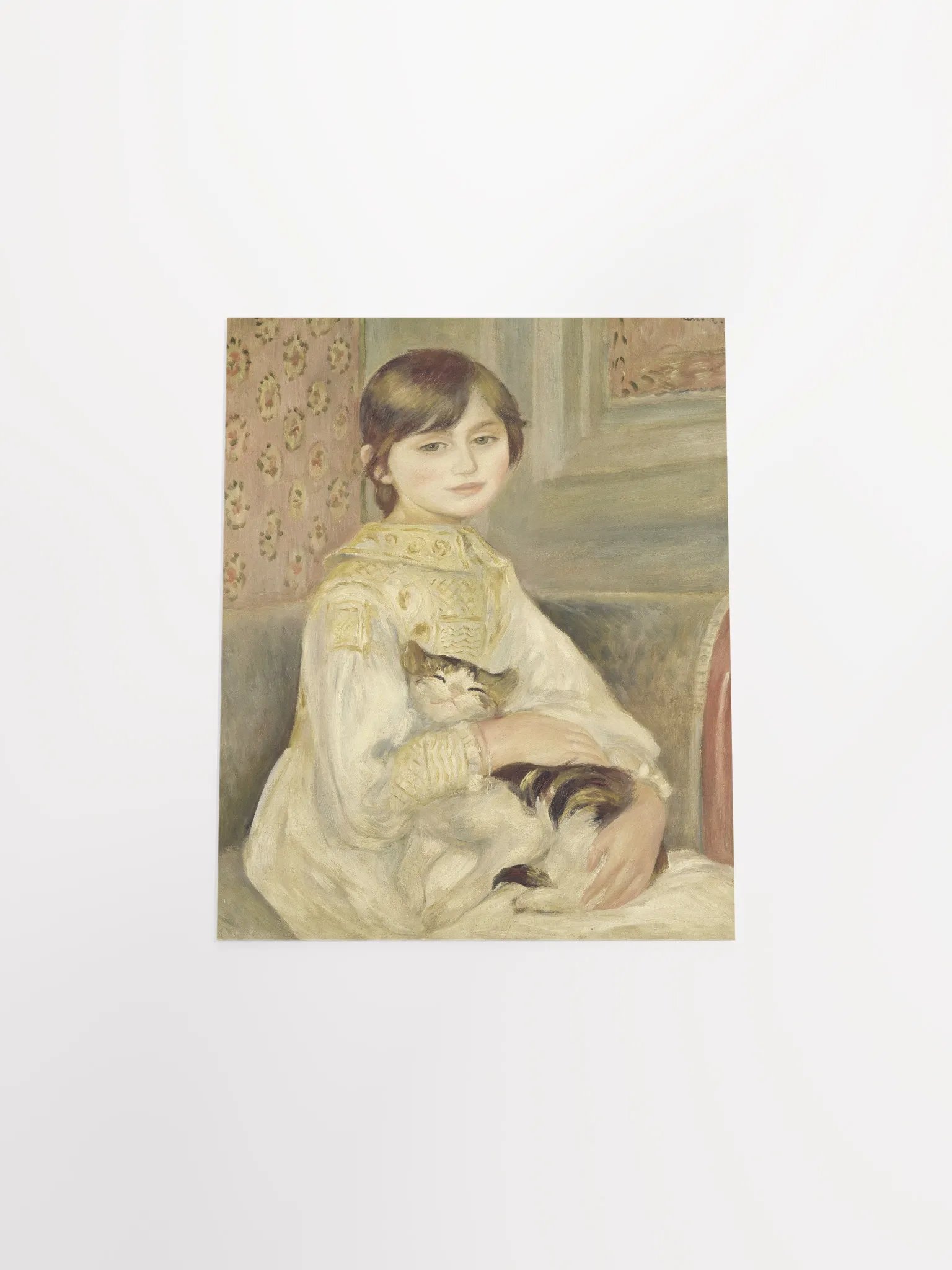 ''Julie Manet, also known as the Child with the Cat'' by Pierre-Auguste Renoir Poster product image (4)