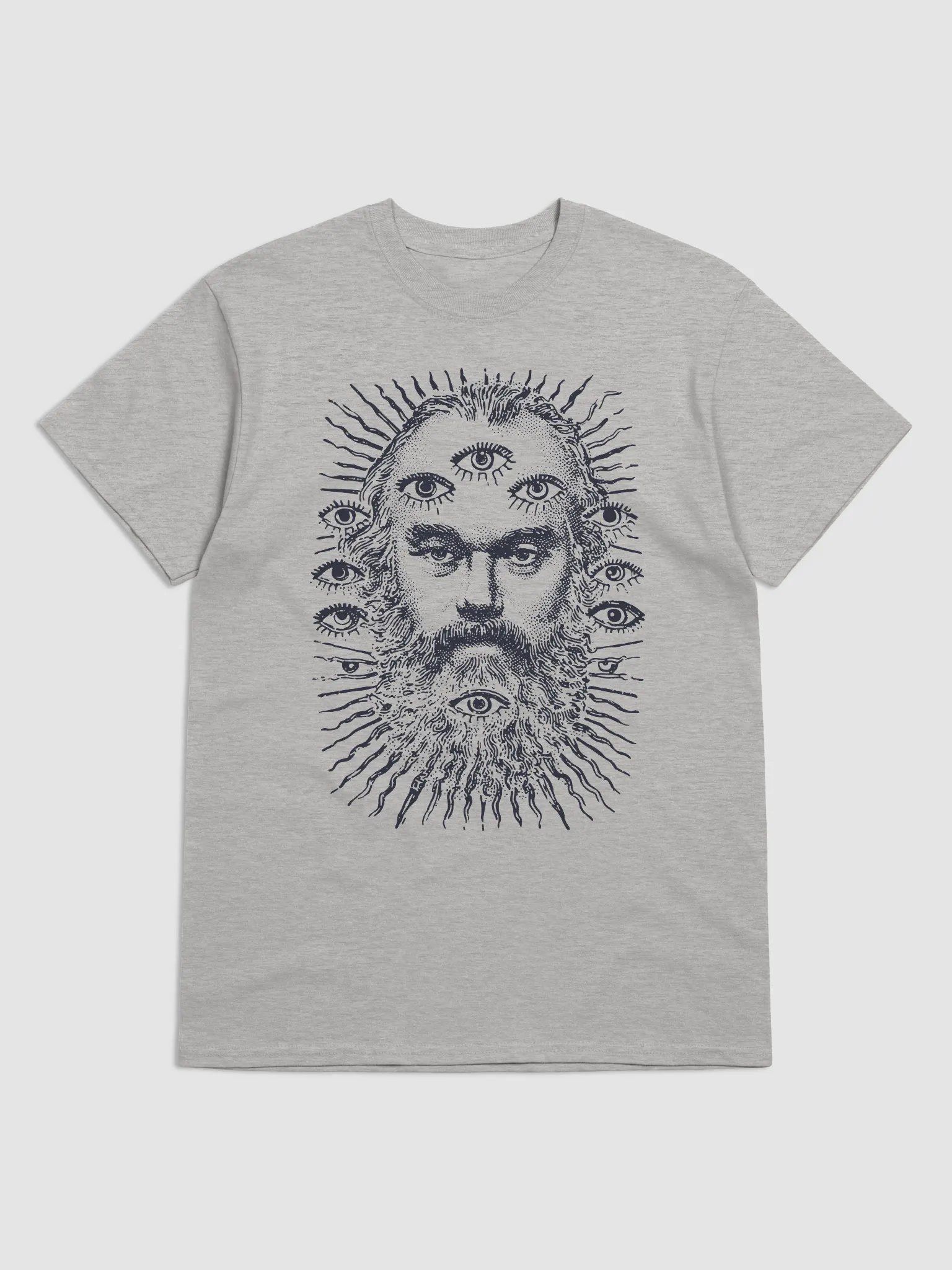 Ornate Sunburst Ram Dass T-Shirt product image (1)