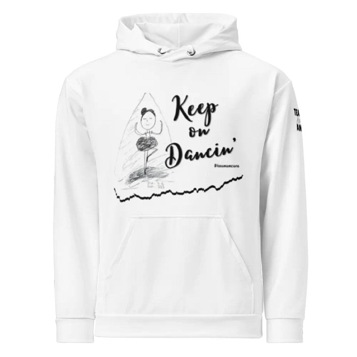 Keep Dancin' - White PULLOVER Hoodie product image (1)