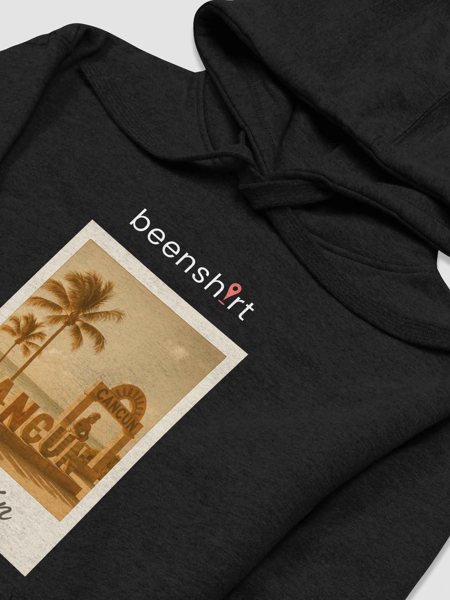 Cancún Hoodie – Polaroid Style product image (3)