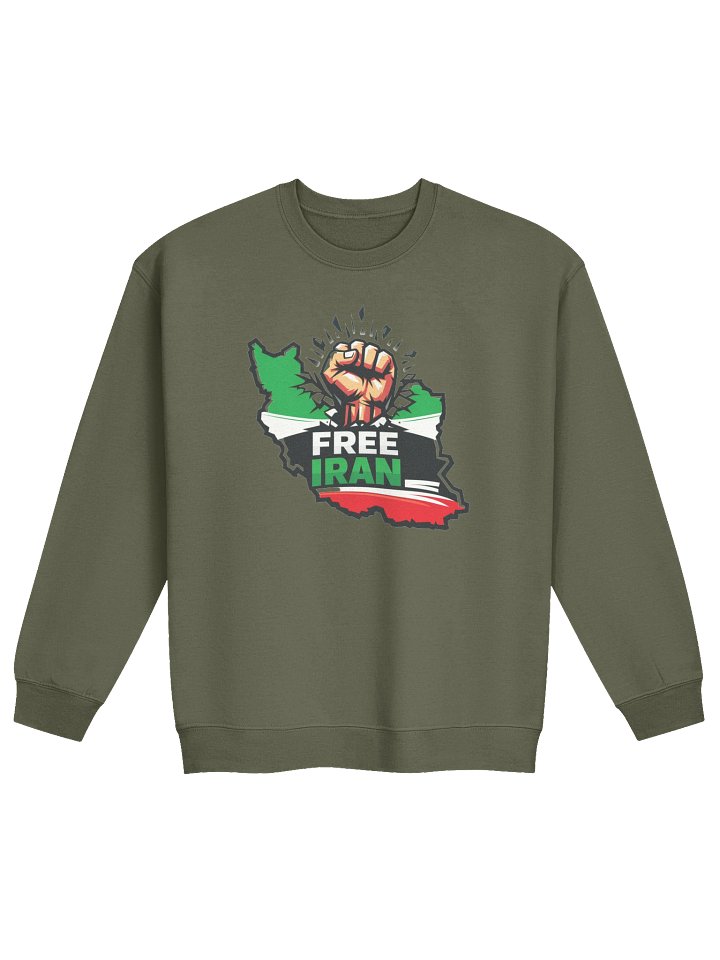 Free Iran Map Pride Unisex Sweater product image (9)