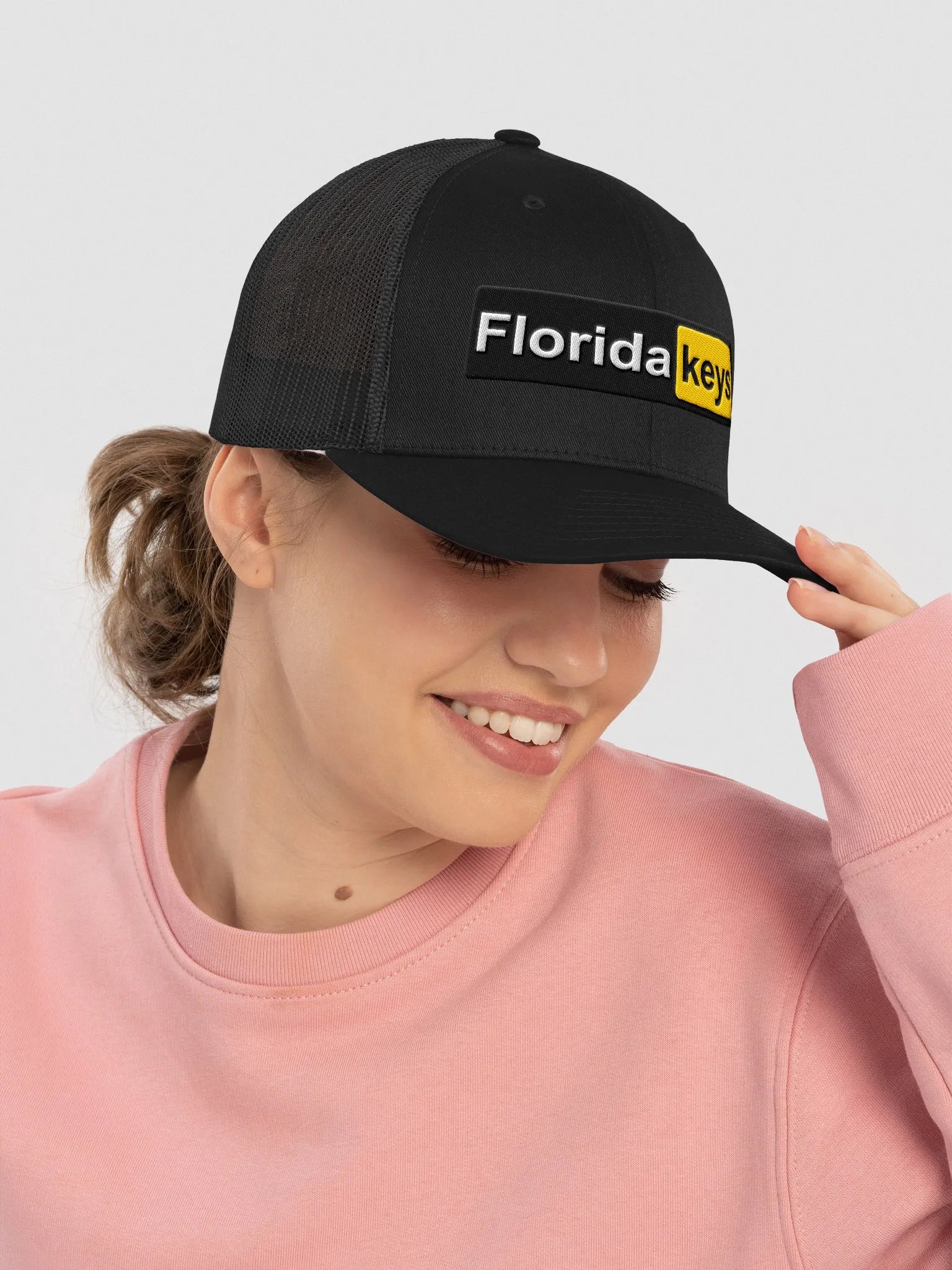 "Florida Keys" Snapback Trucker Cap product image (4)