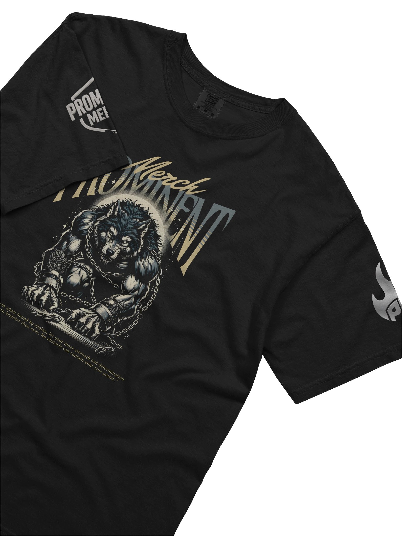 Wolf's Strength/ Action equals results Premium T-Shirts product image (5)