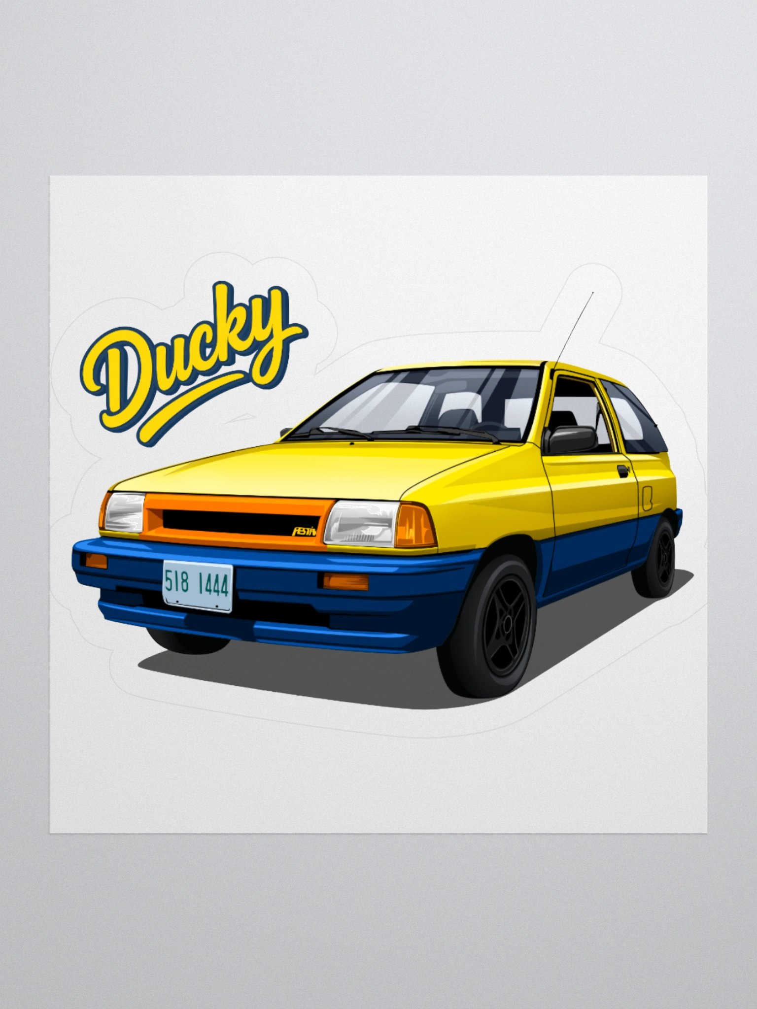 Ducky Full Sticker product image (1)