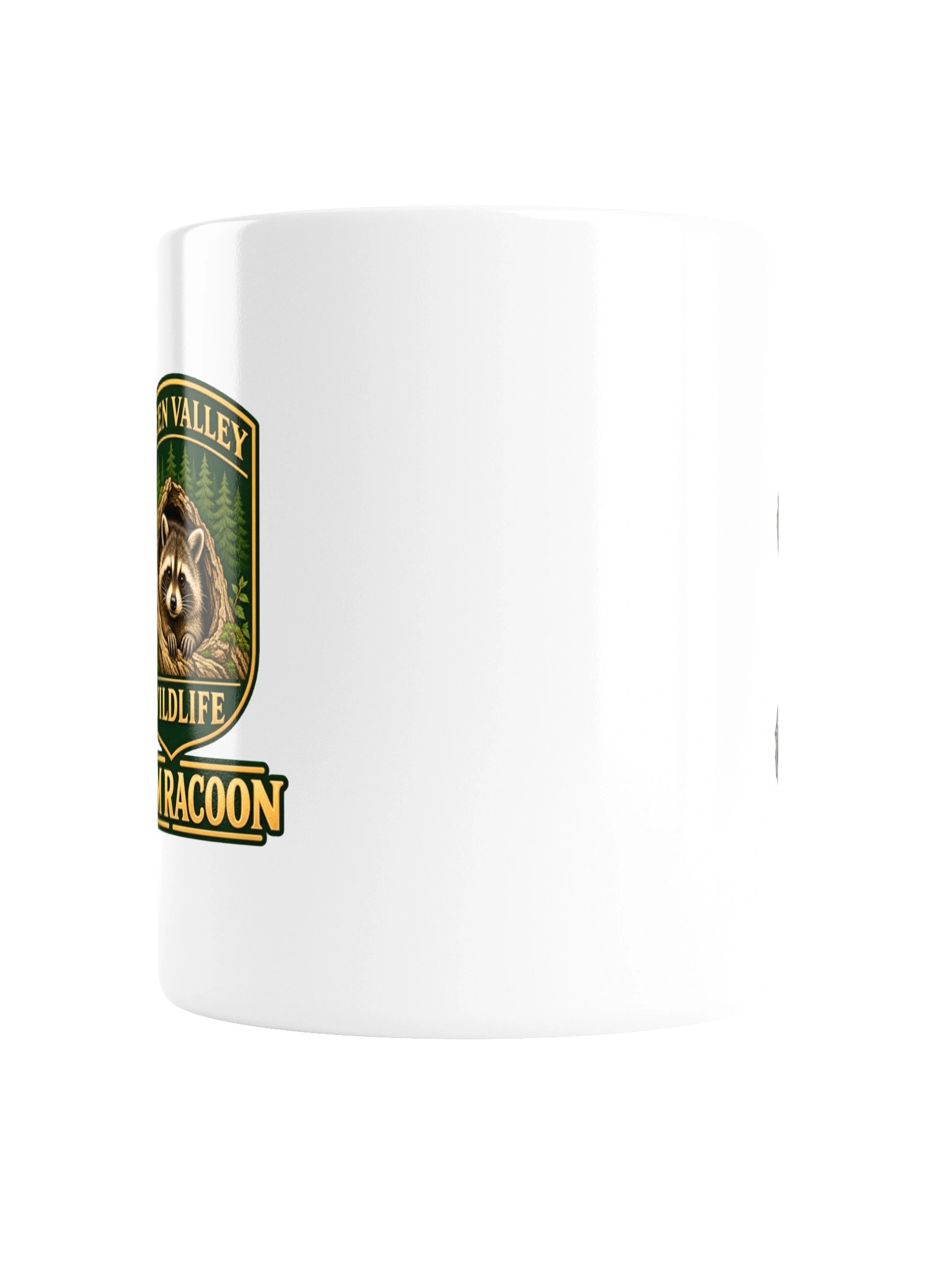 The Green Valley Wildlife – Team Racoon Coffee Mug product image (4)