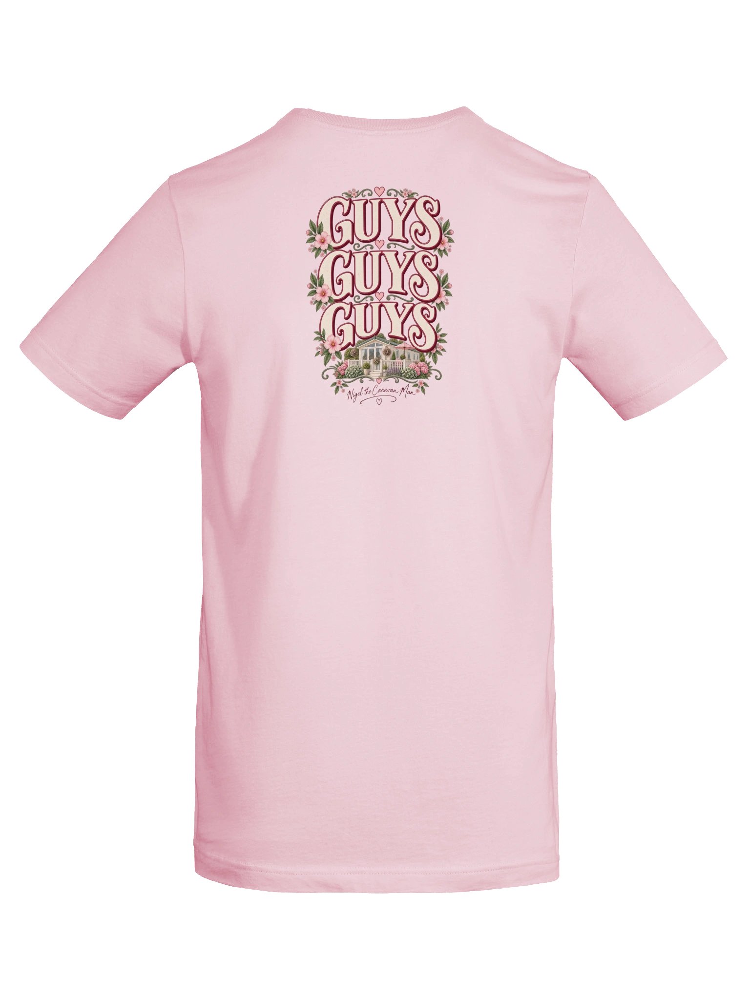 Guys Guys Guys | Pink Floral Tee product image (6)
