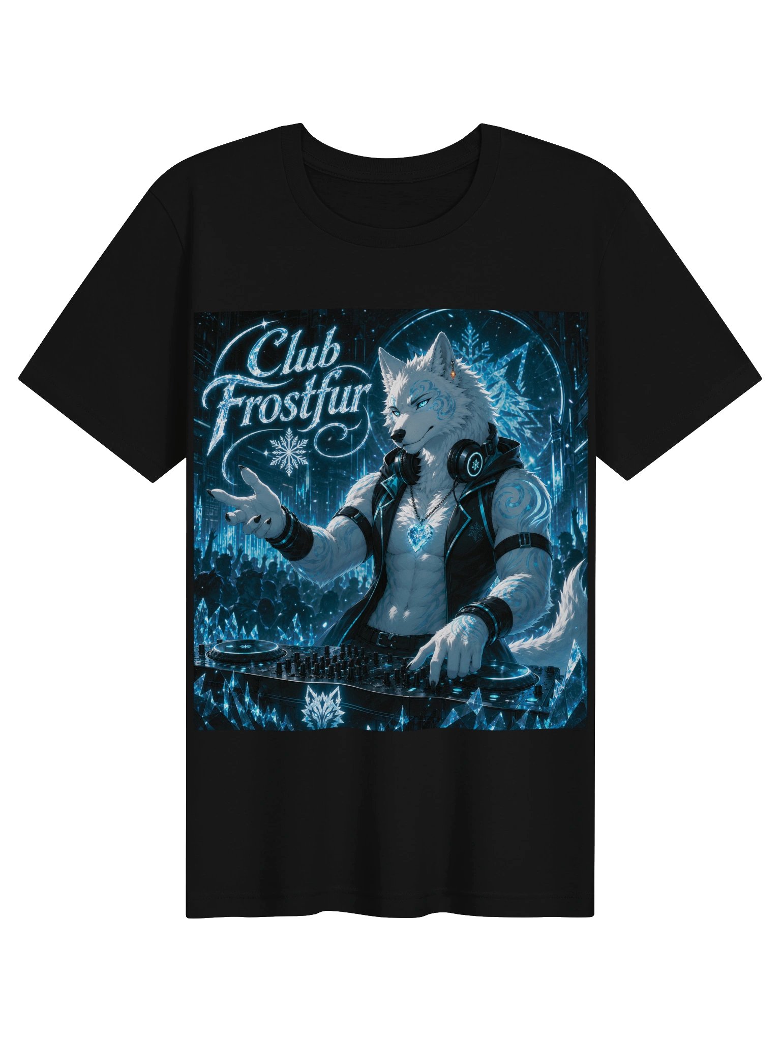 Club Frostfur DJ T-Shirt product image (1)