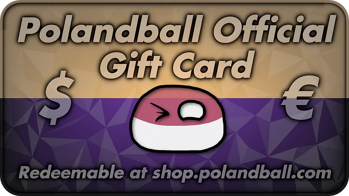 Polandball Official Gift Card product image (1)