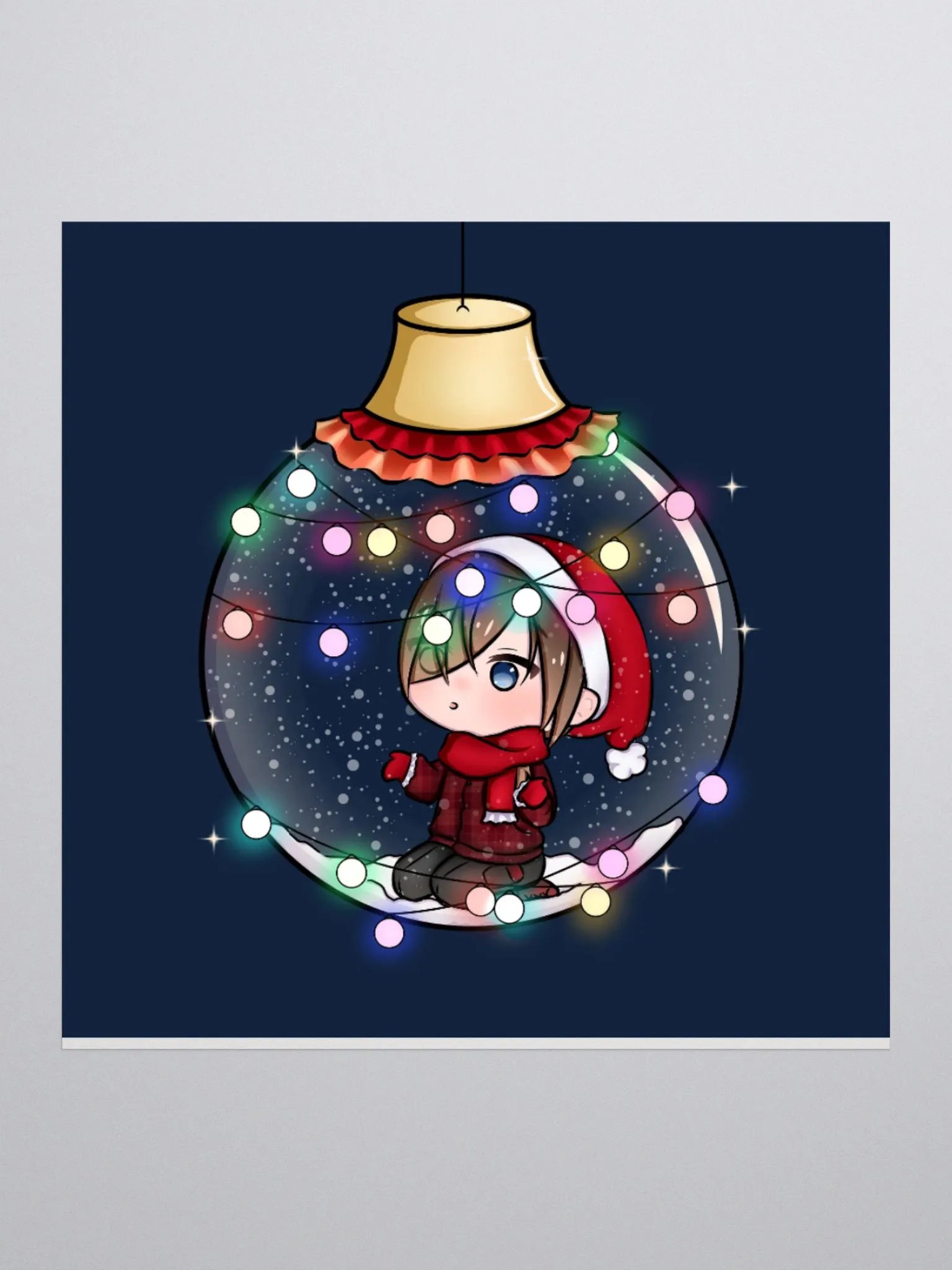 Chibi Naley Christmas Sticker Limited product image (2)