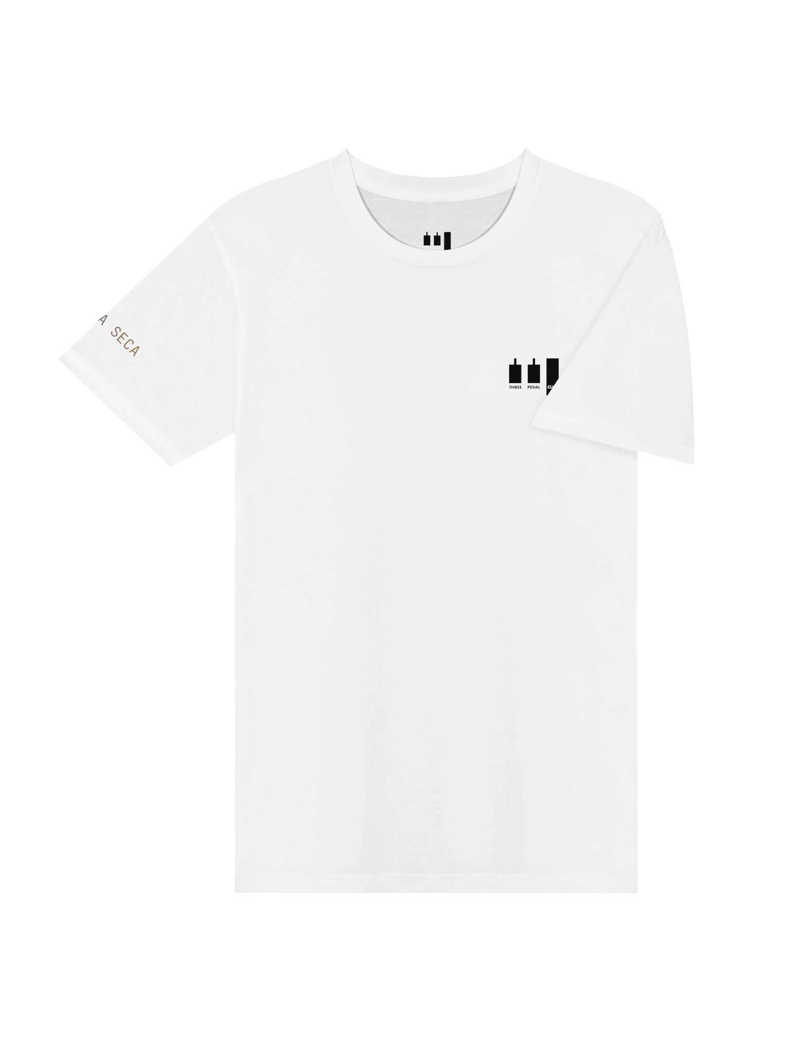 Three Pedal Club :: Laguna Seca Track Map T-Shirt product image (4)