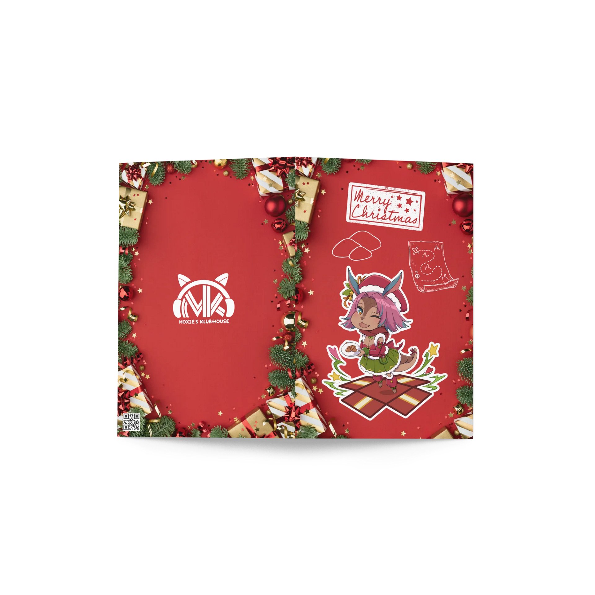 Open Present Skadi Christmas Card 2025 product image (4)
