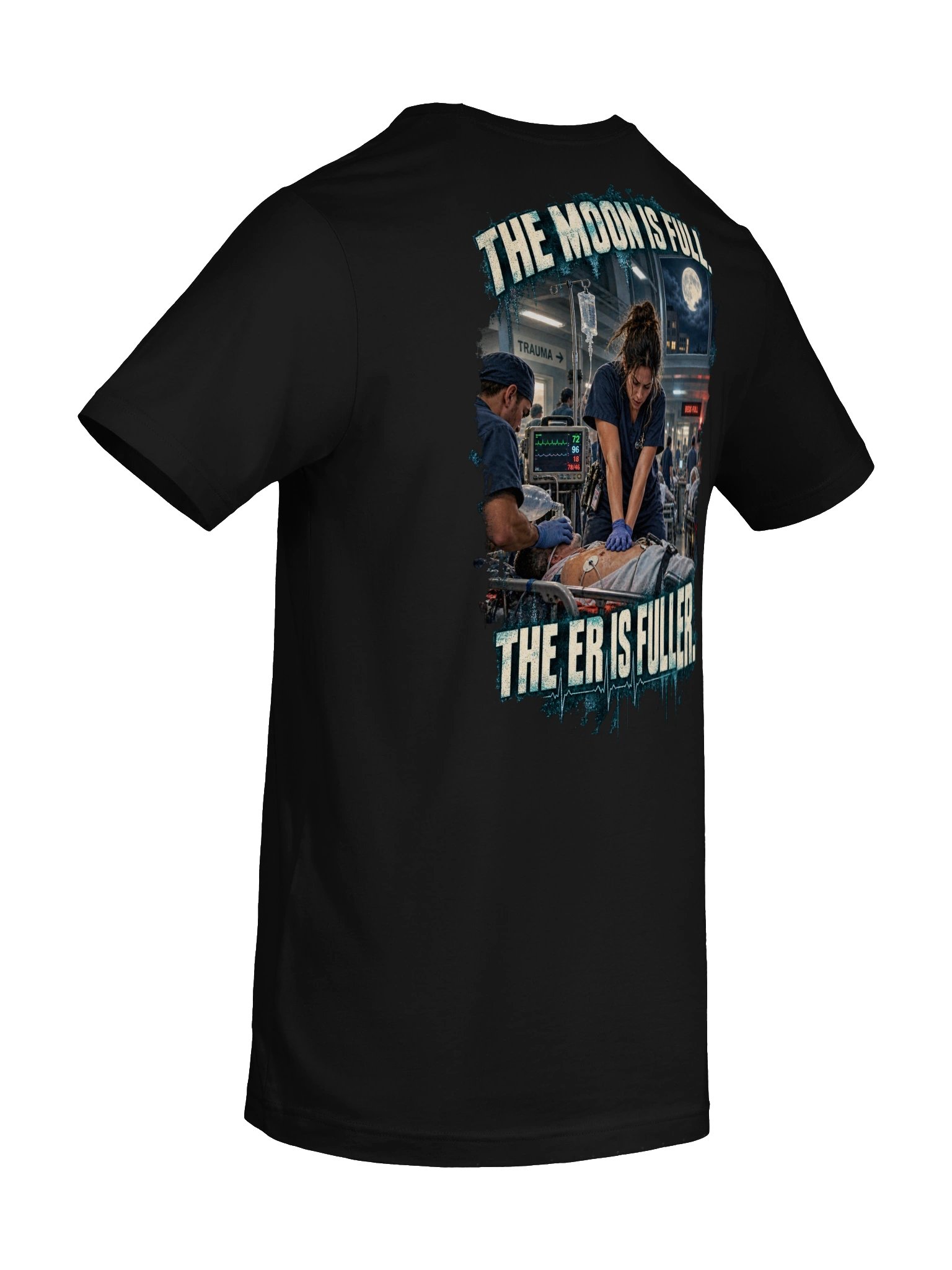 The ER Is Fuller — Full Moon ER Nurse Tee product image (10)