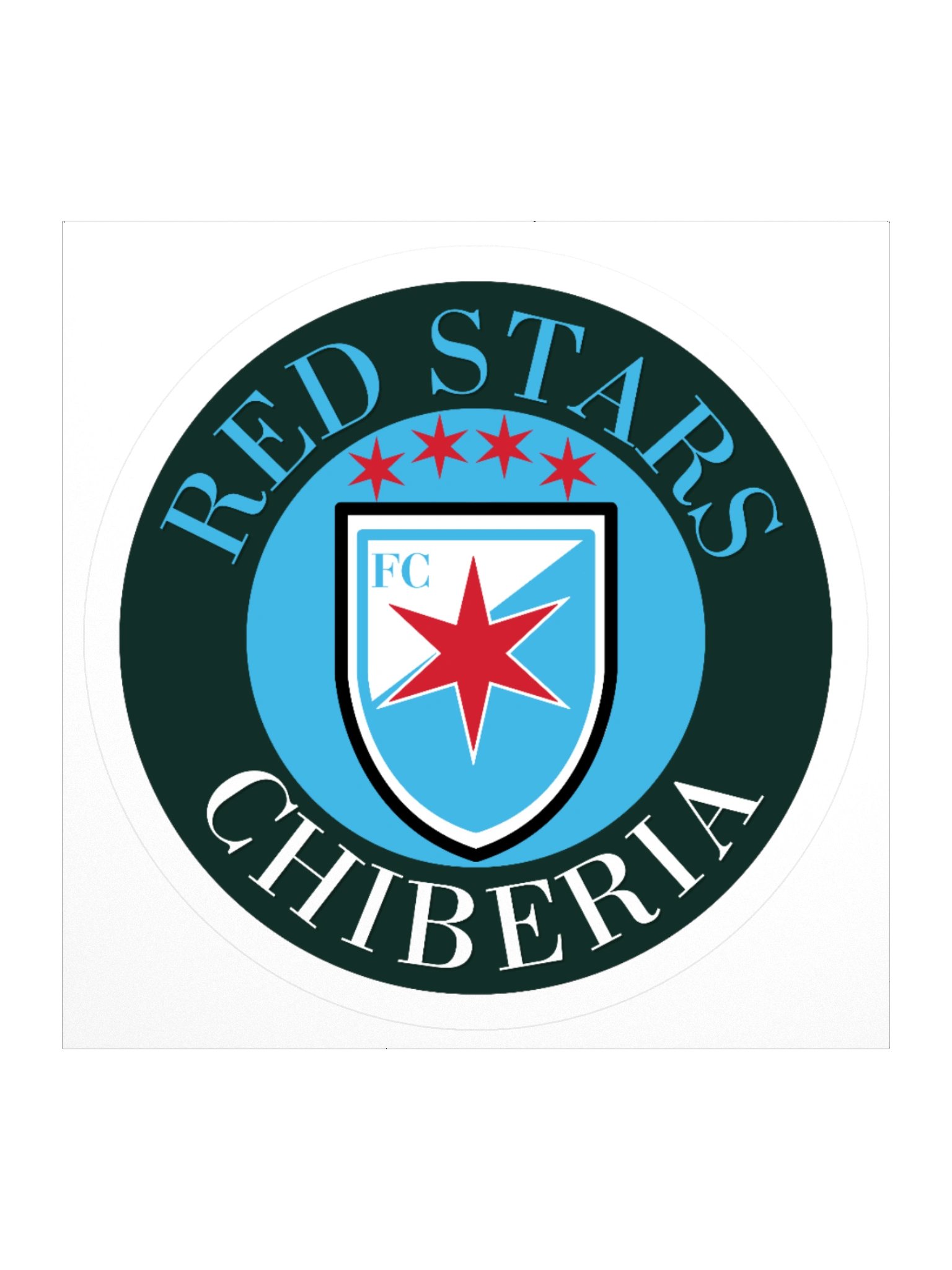 Red Stars Chiberia sticker product image (1)