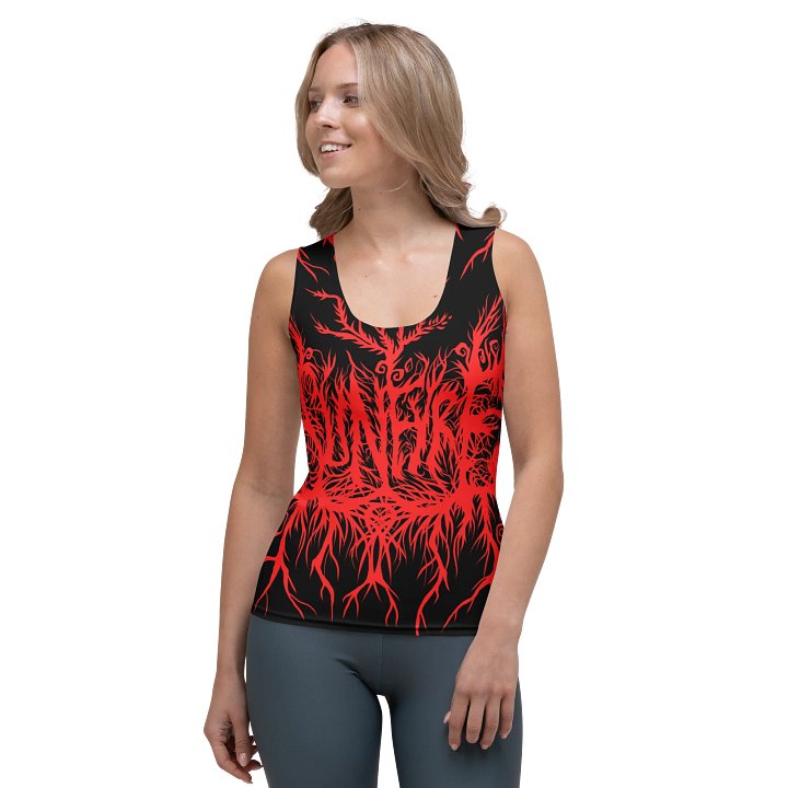 Sunfyre Red Metal Logo All Over Tank product image (1)