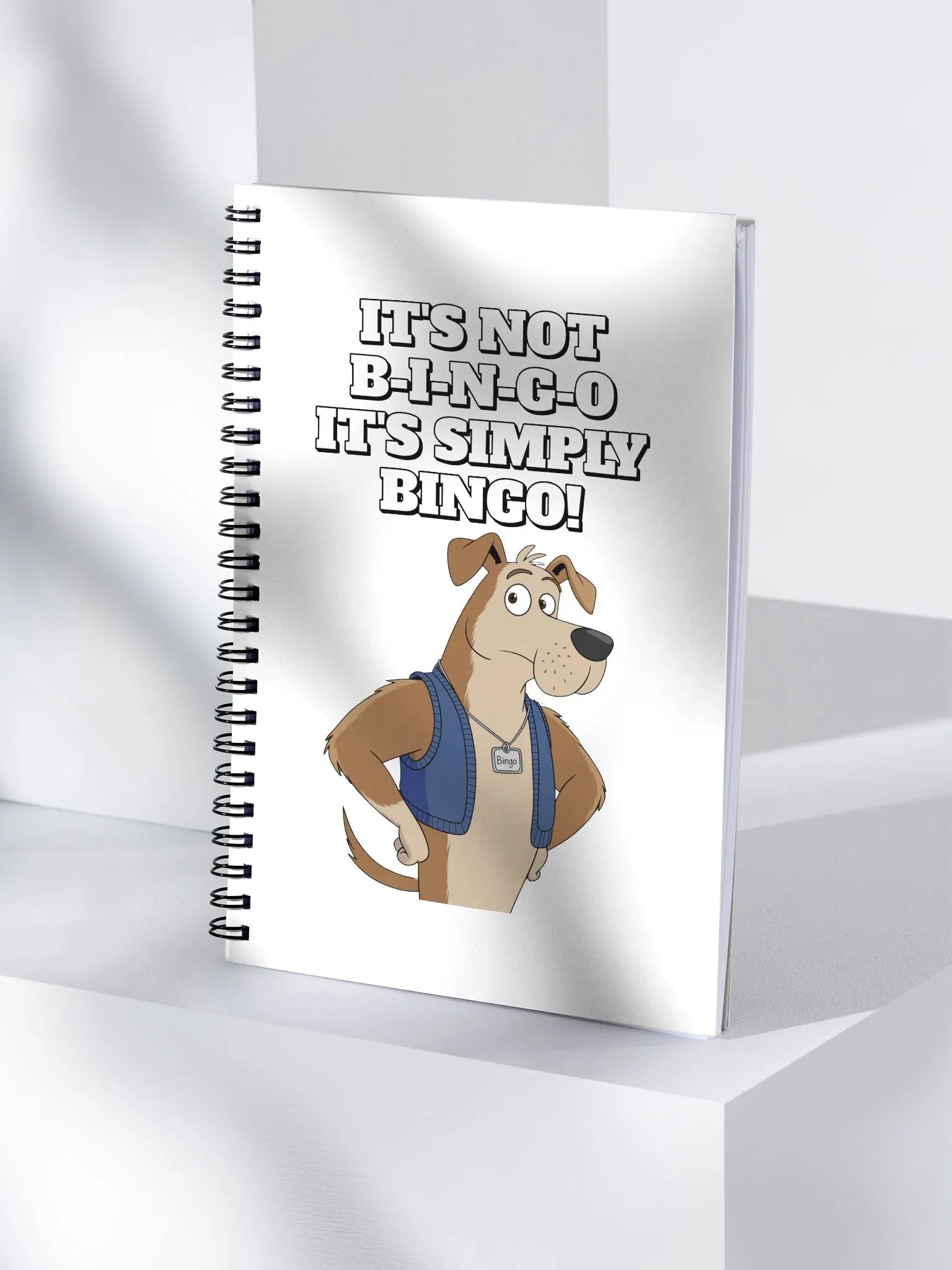 It's Not B-I-N-G-O, It's Simply Bingo. Funny Notebook product image (3)