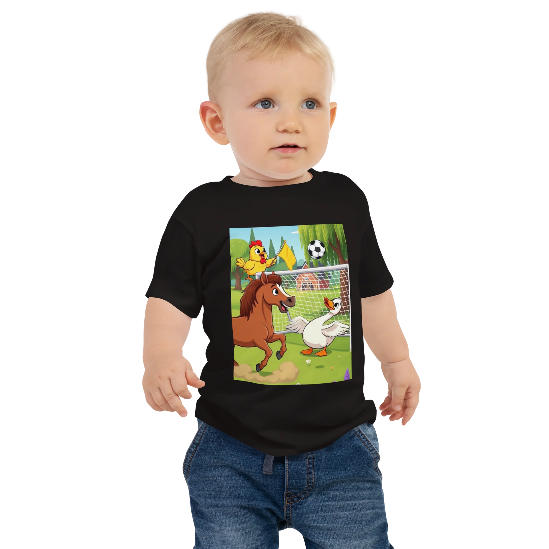 Farm Animal Soccer Play Tee product image (1)