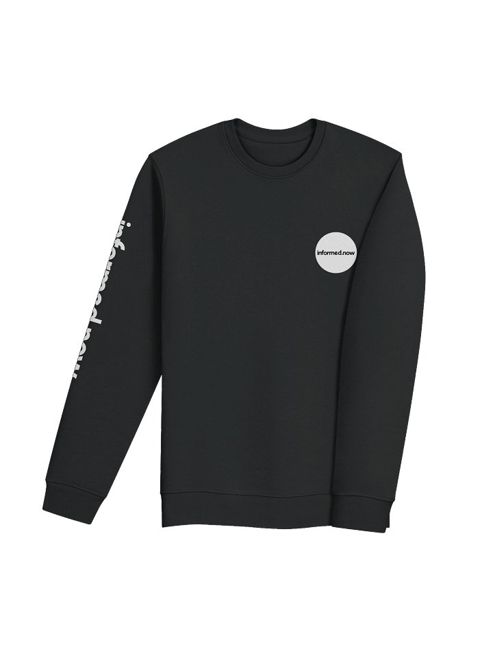 informed.now Eco Sweatshirt (Black) product image (2)