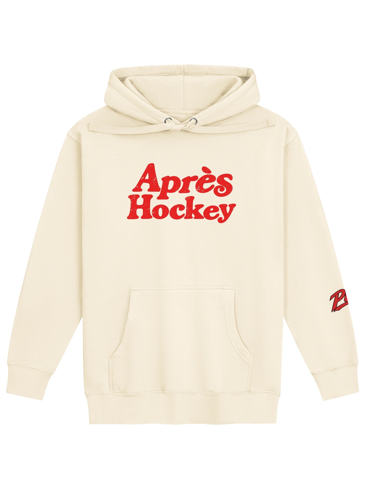 Pioneers Après Hockey Premium Hoodie — Bone product image (1)