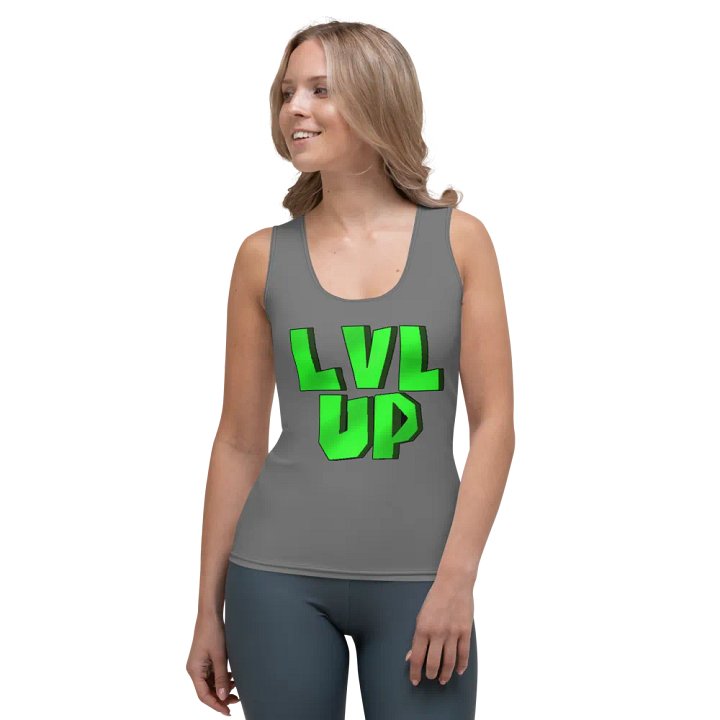 LVL UP Grey Tank Top product image (1)