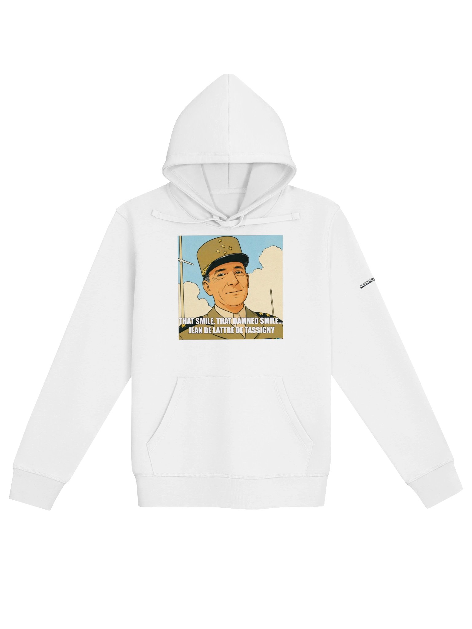 That smile, That damn smile - Jean De Lattre De Tassigny (Premium Organic Hoodie) product image (1)