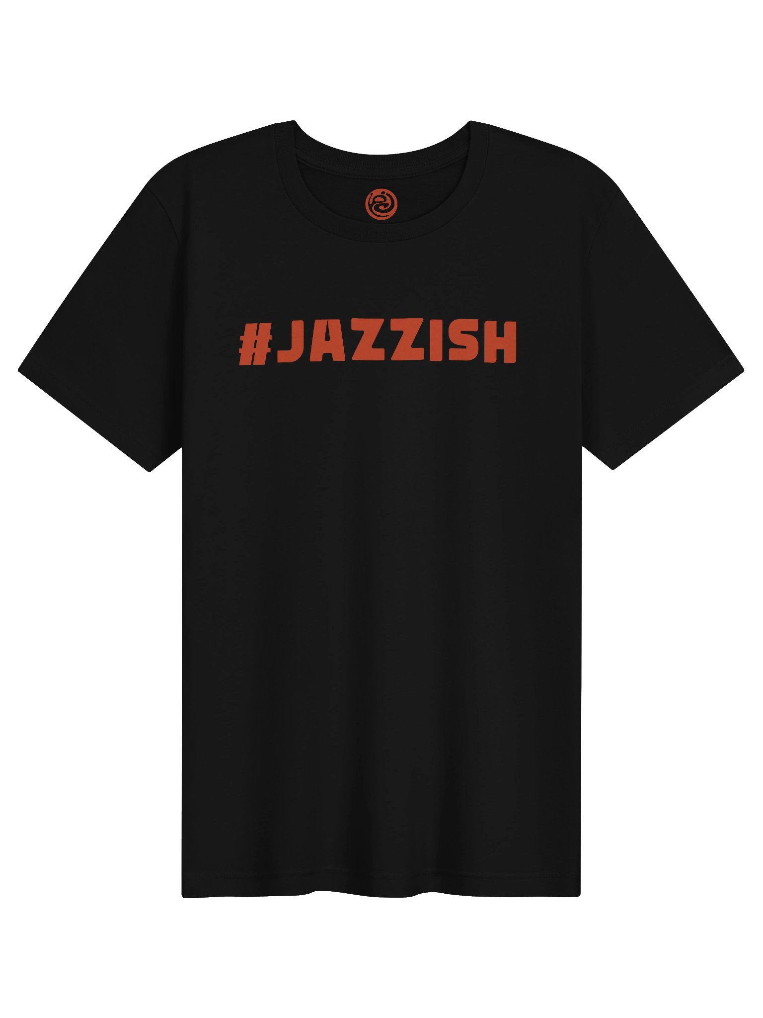 #JAZZISH T Shirt (Red Logo) product image (41)