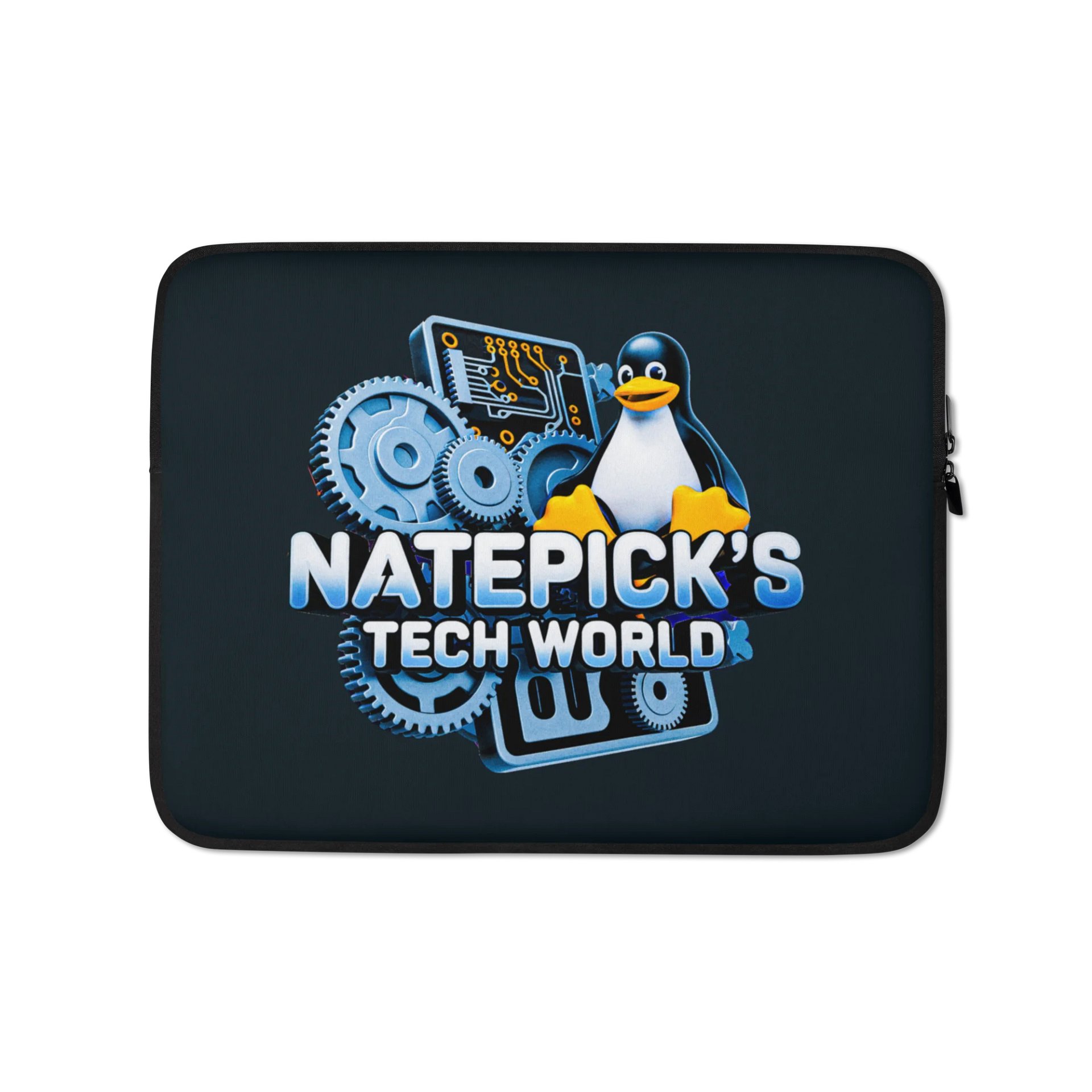 NatePick's Tech World Laptop Pouch product image (1)