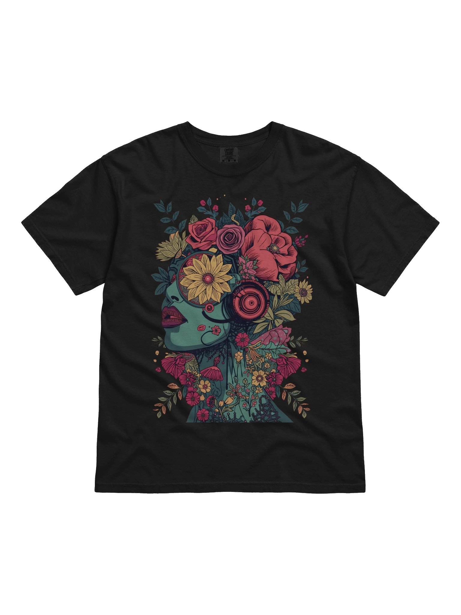 Blooming Beats Heavyweight Tee product image (1)