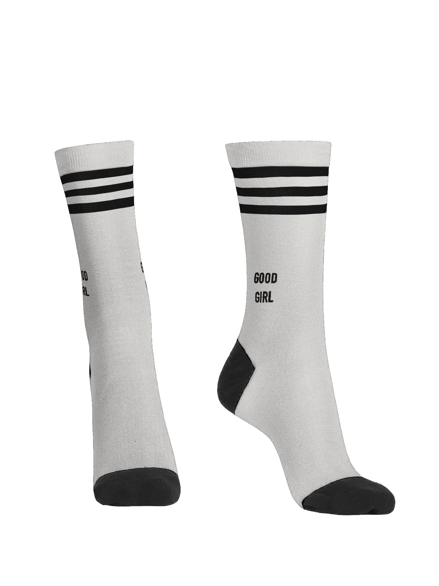 Good Girl Stripes Crew Socks product image (2)