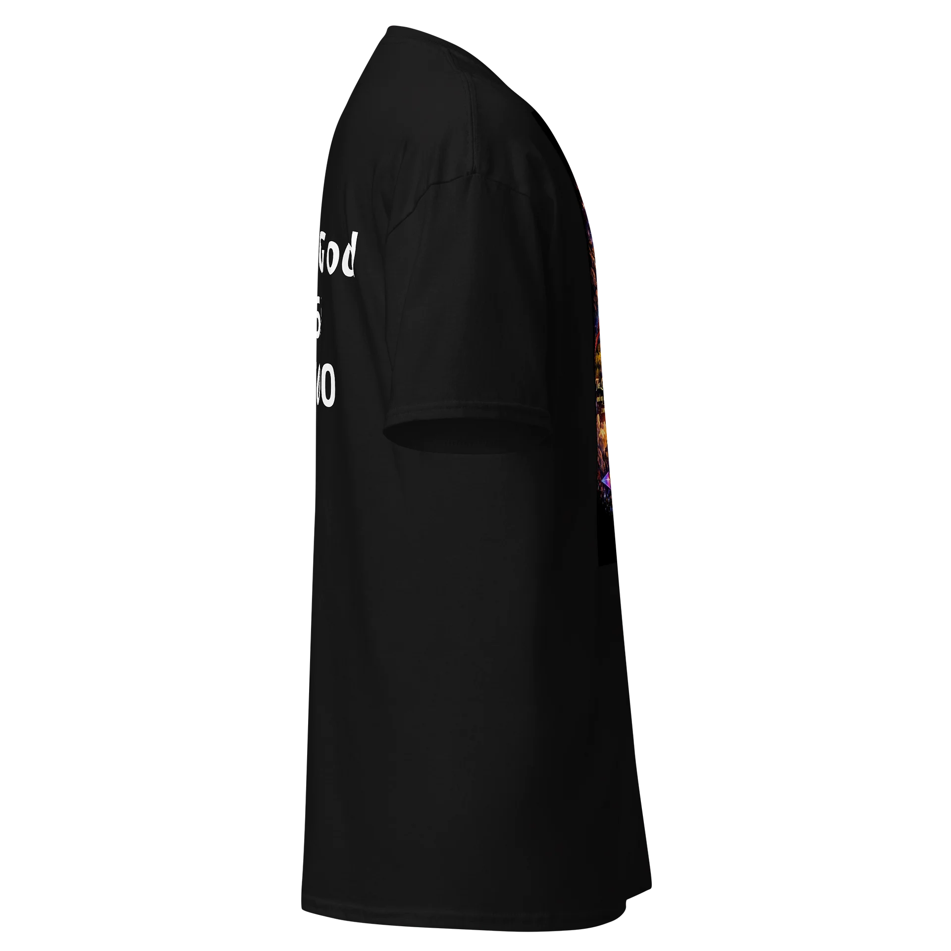 Cosmic Cross Inspirational T-Shirt product image (4)
