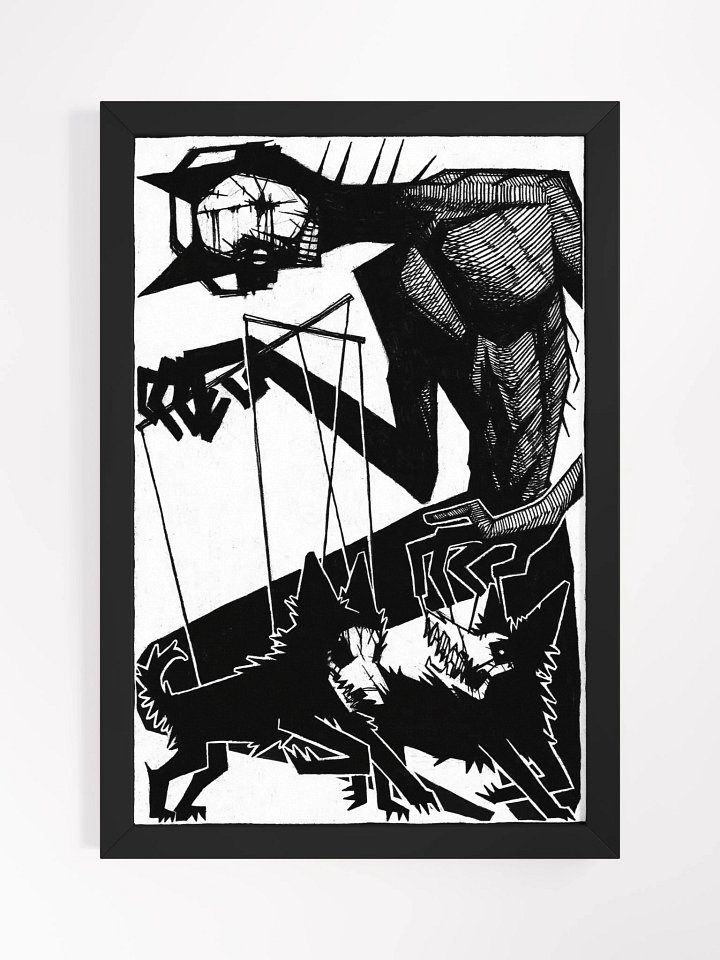 Puppet Master by Boisvert - Framed Poster product image (1)