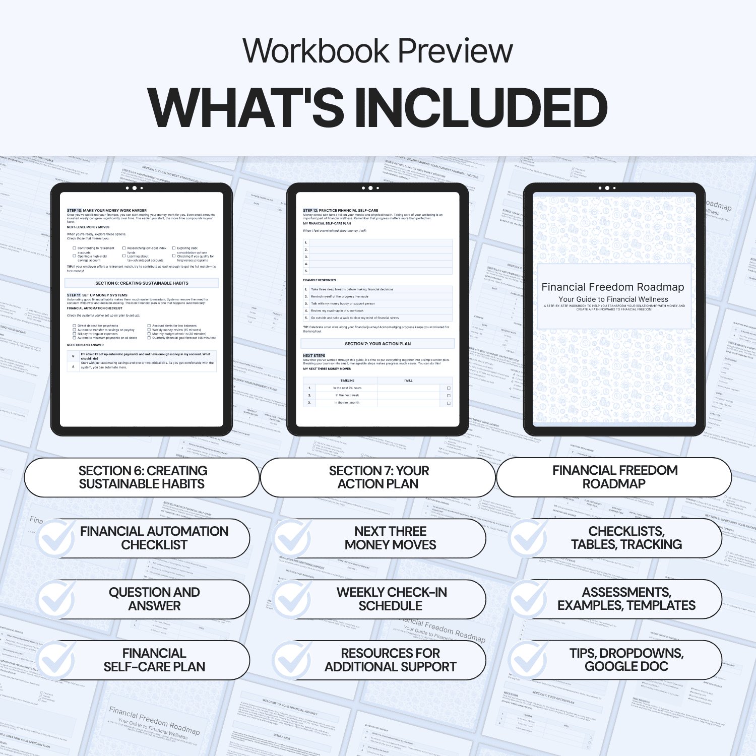 Financial Freedom Roadmap - Google Docs product image (8)