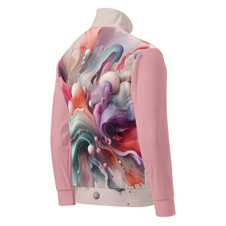 Pastel Explosion Unisex Track Jacket | Ai Design product image (2)