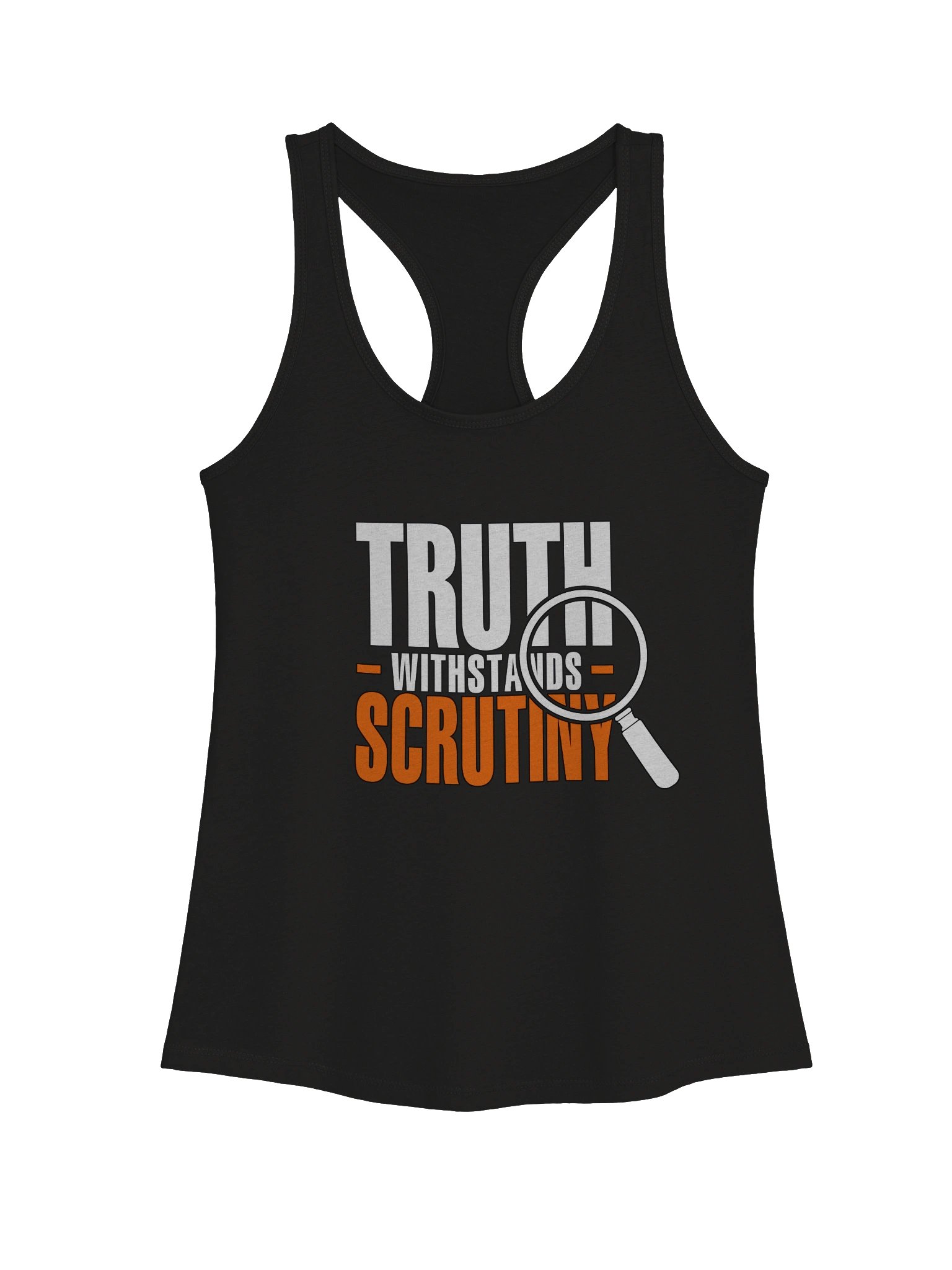 Truth Withstands Scrutiny - Women’s Racerback Tank Top product image (3)