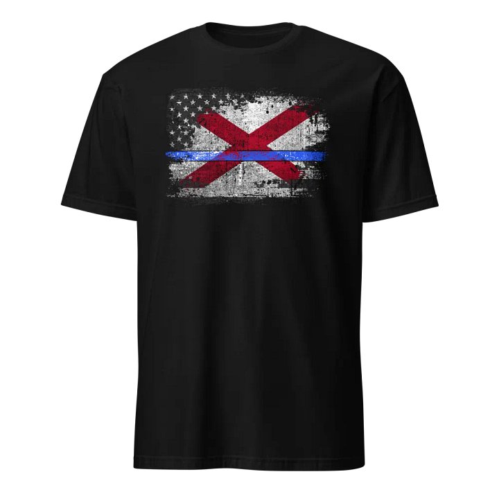 Alabama Thin Blue Line Flag product image (1)