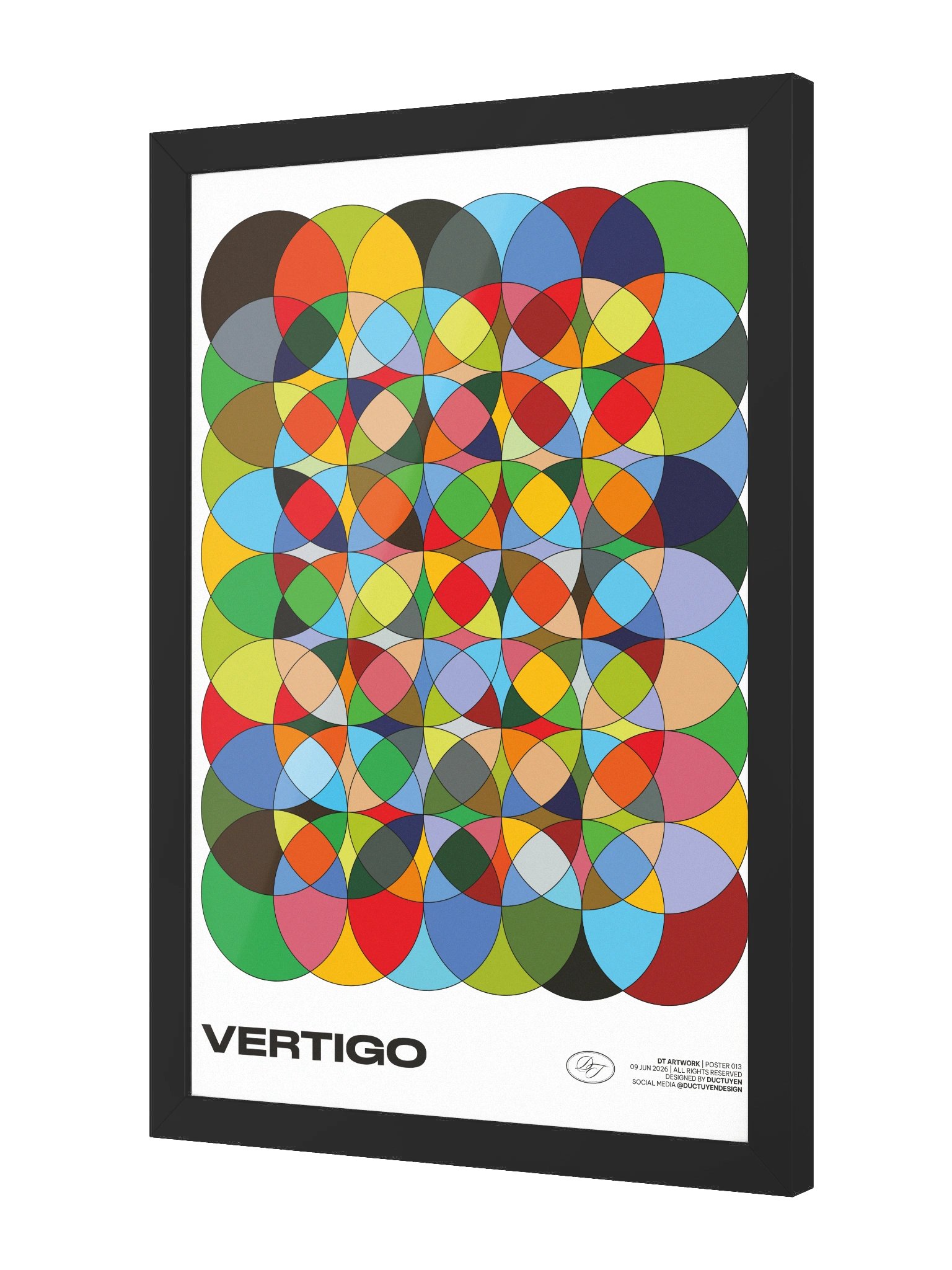 "VERTIGO" Framed Poster product image (8)