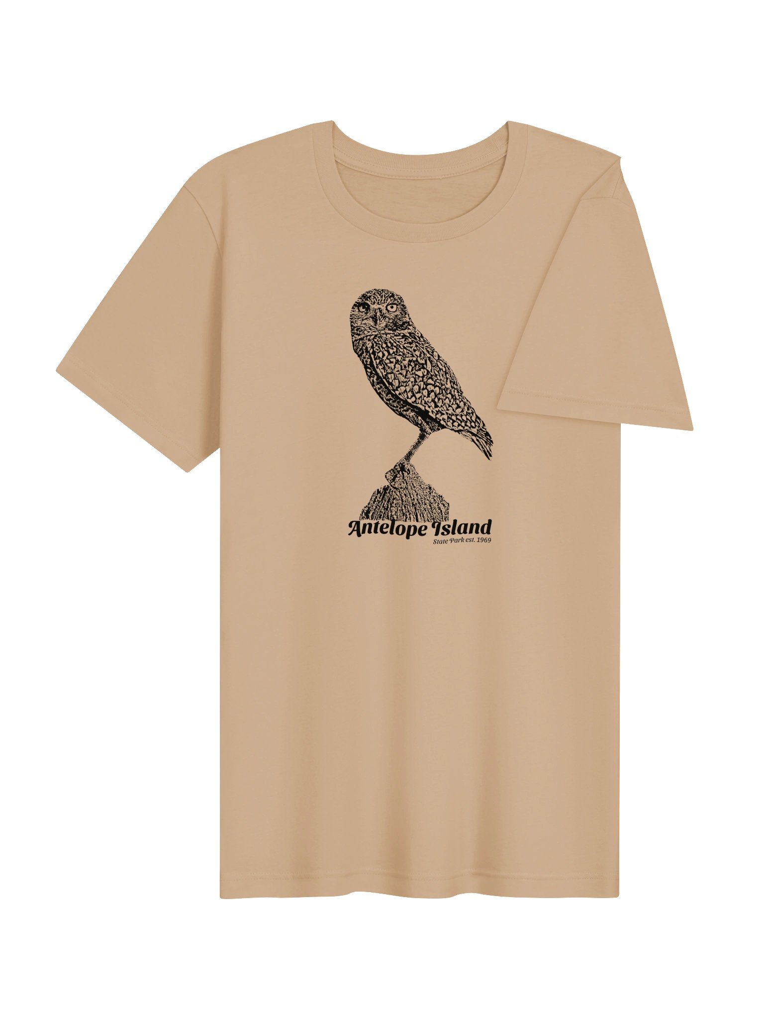 Antelope Island Burrowing Owl Unisex T-shirt product image (88)