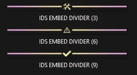 Pretty and Soft Embed Divider Bars product image (2)