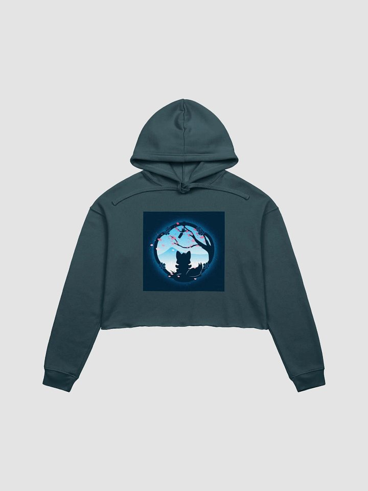 Dreamy Fox Crop Hoodie product image (4)